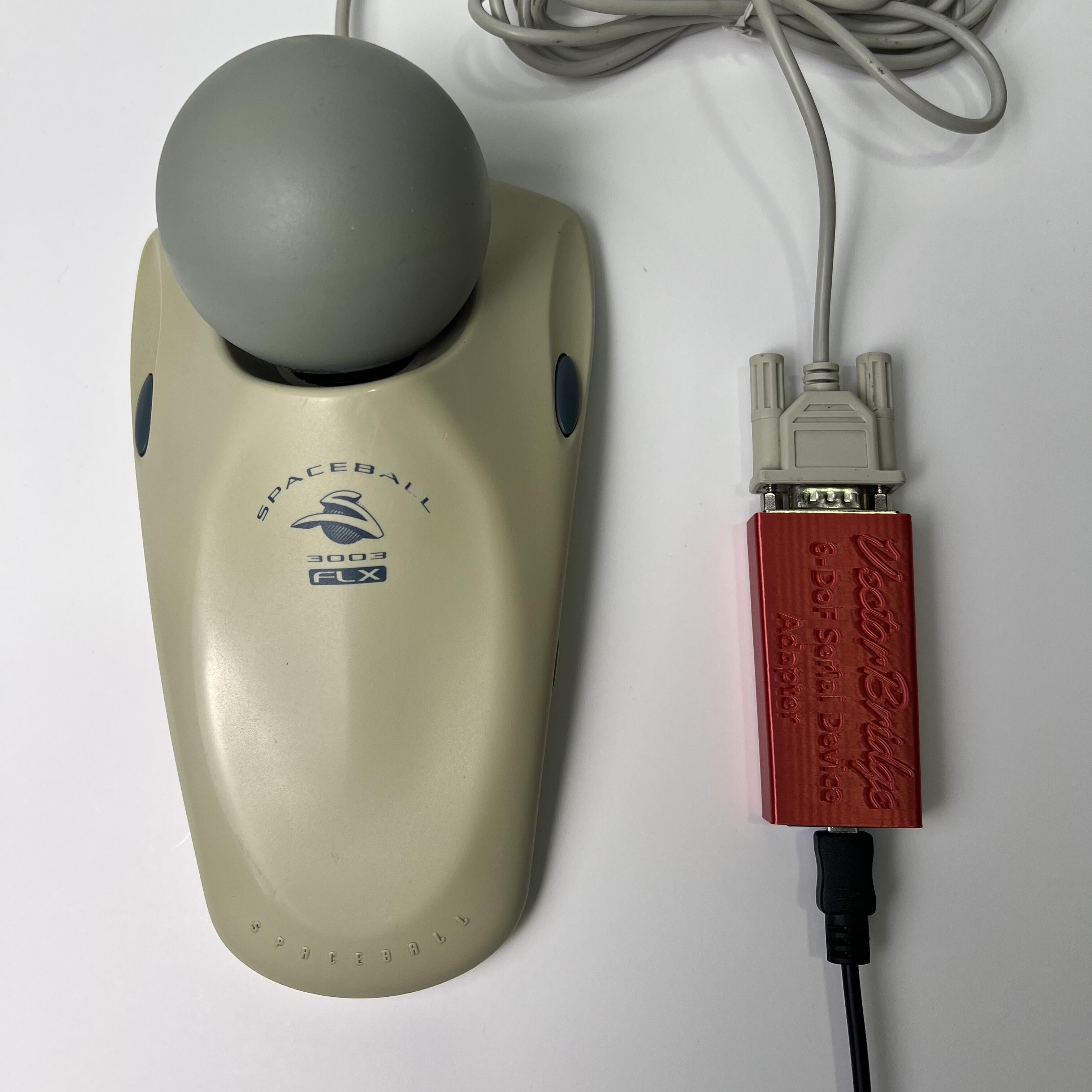 SpaceBall 3003FLX connected to VectorBridge
