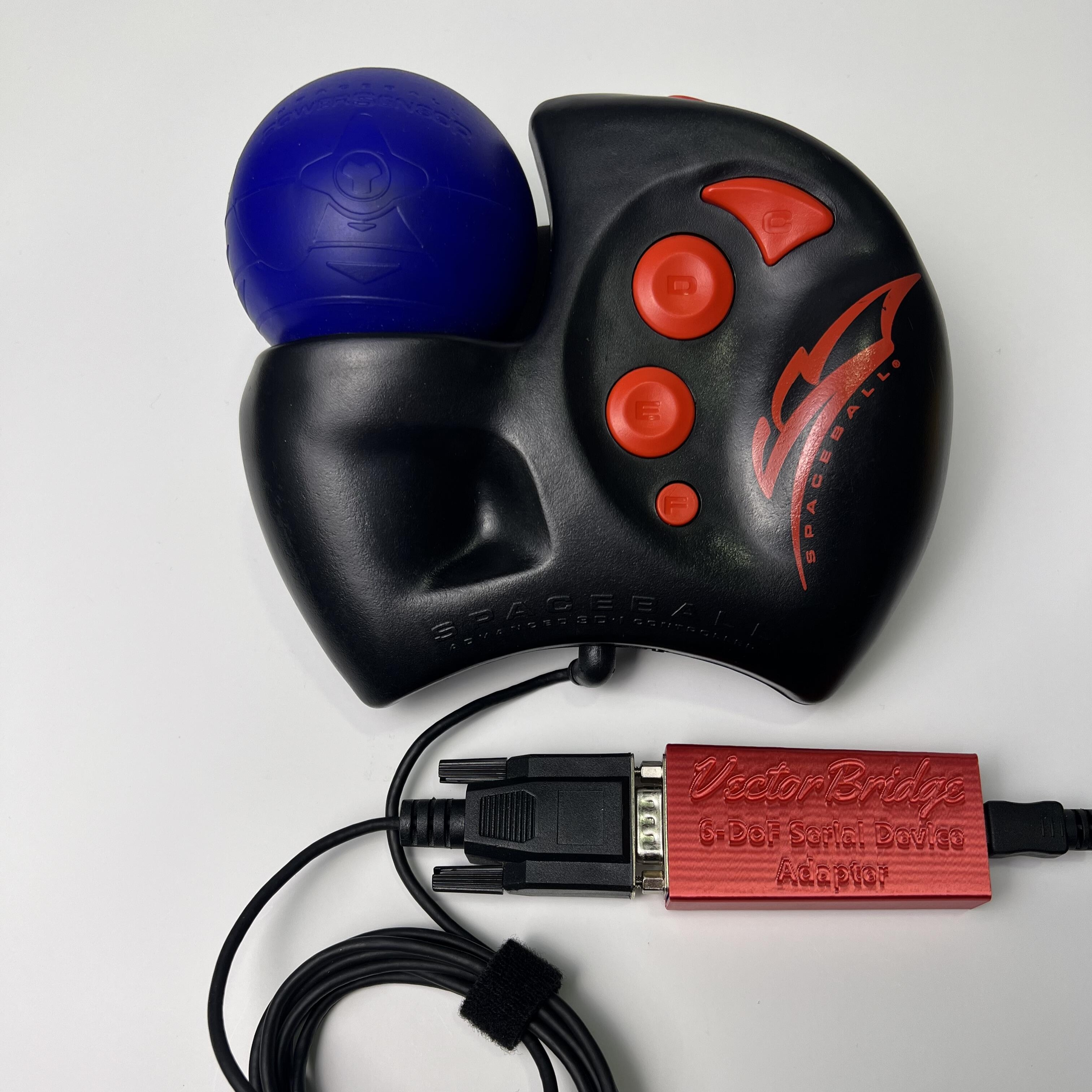 SpaceBall Avenger connected to VectorBridge
